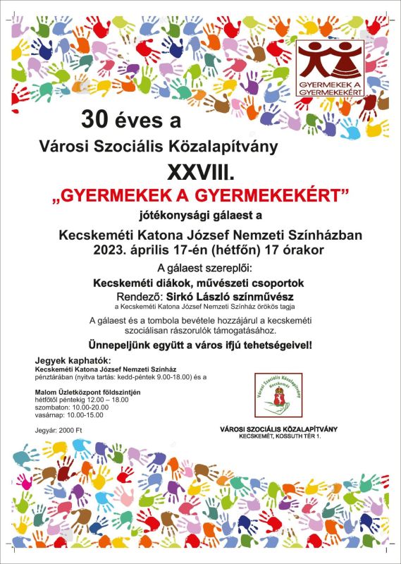 Gyermekek a gyermekekért gála / Kulcsi Photo